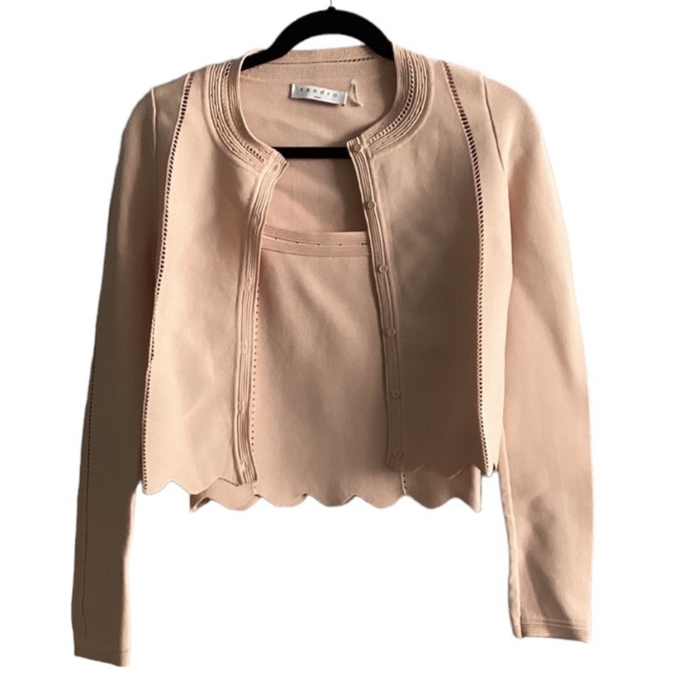 SANDRO cardigan set